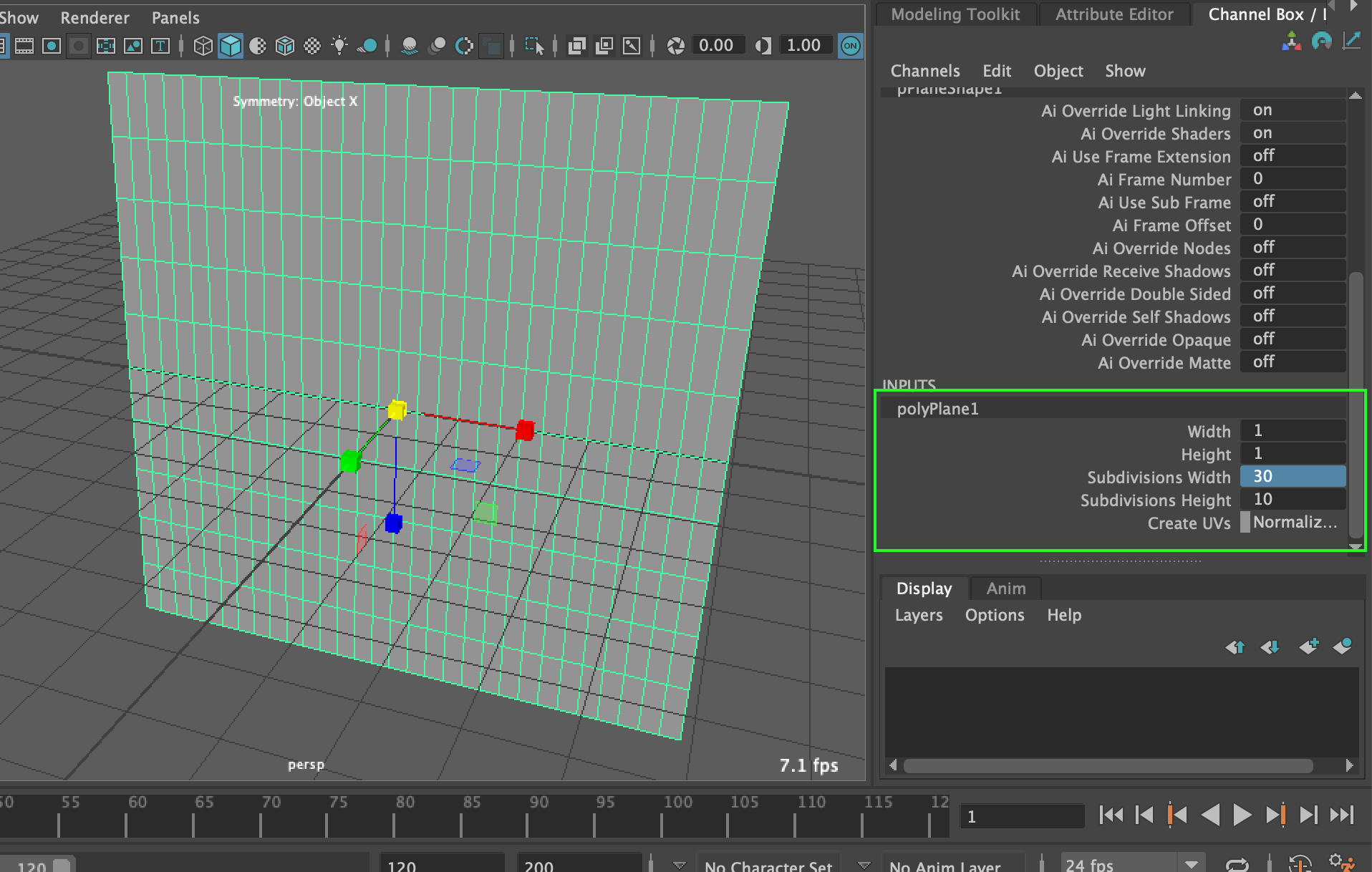 How to create sliding curtains in AutoDesk Maya - John Player