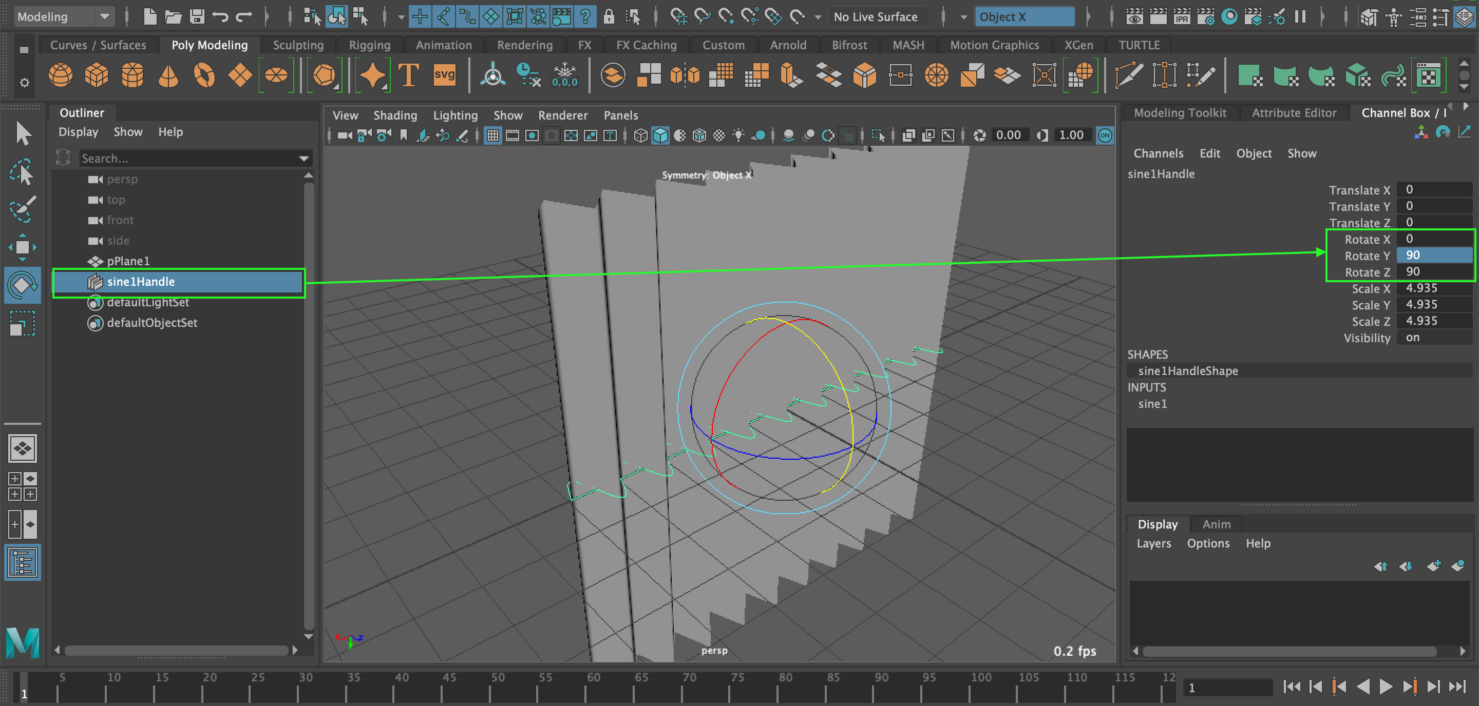 How to create sliding curtains in AutoDesk Maya - John Player