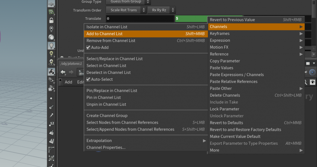 How to create an animation in Houdini John Player